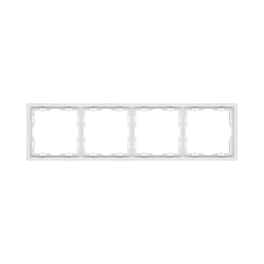 Рамка 4-постовая, белый матовый Kollinger Eclipse EC4WH