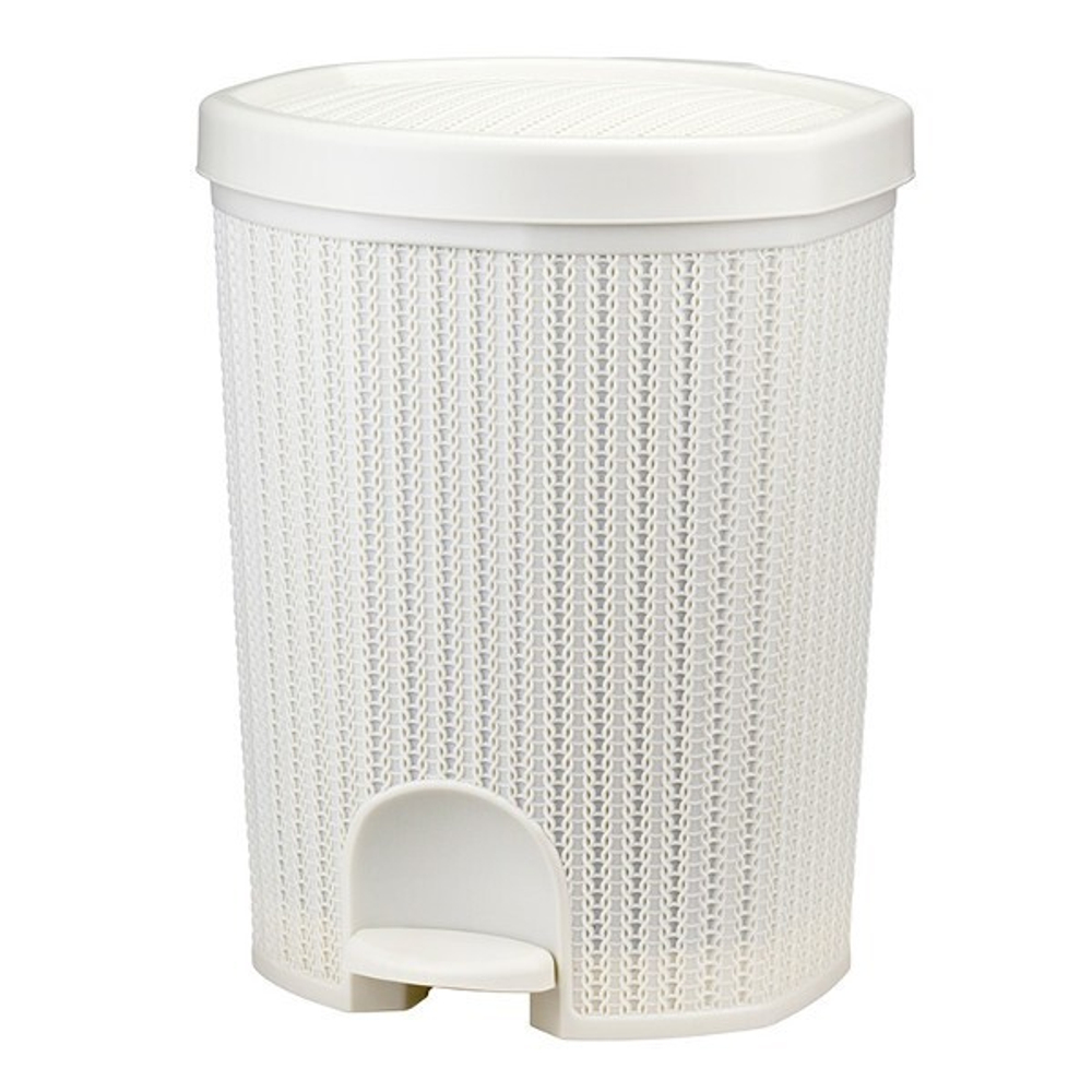 Контейнер для мусора педальный ВЯЗАНИЕ 18л