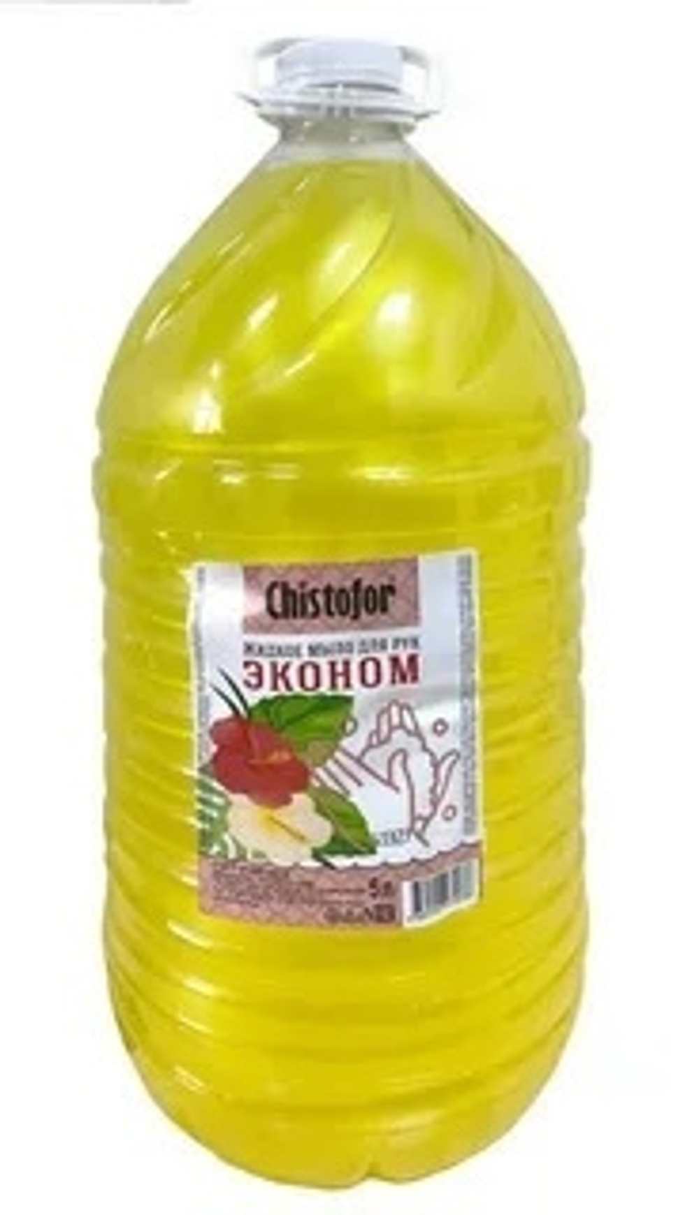 Жидкое мыло для рук Chistofor Эконом 5л.ПЭТ в ассортименте