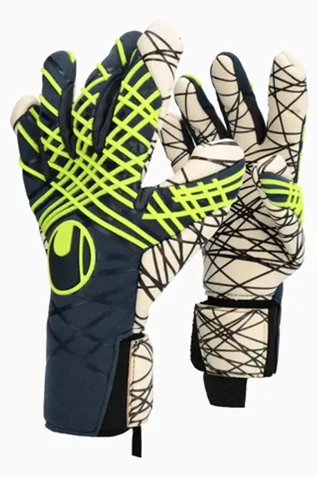 Вратарские перчатки Uhlsport Prediction Ultragrip SC - темно-синий