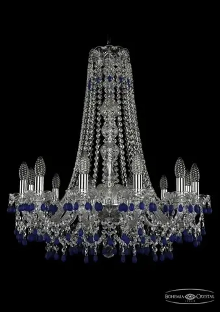 Подвесная люстра Bohemia Ivele 1410/12/240/h-74/Ni/V3001