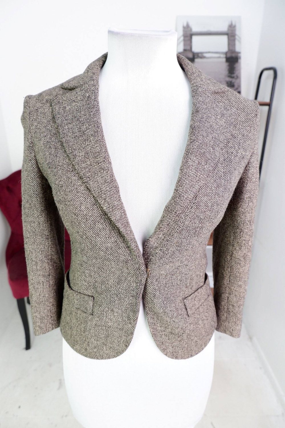 Жакет Sultanna Frantsuzova с вышивкой, маркировка S, визуально на 44 размер