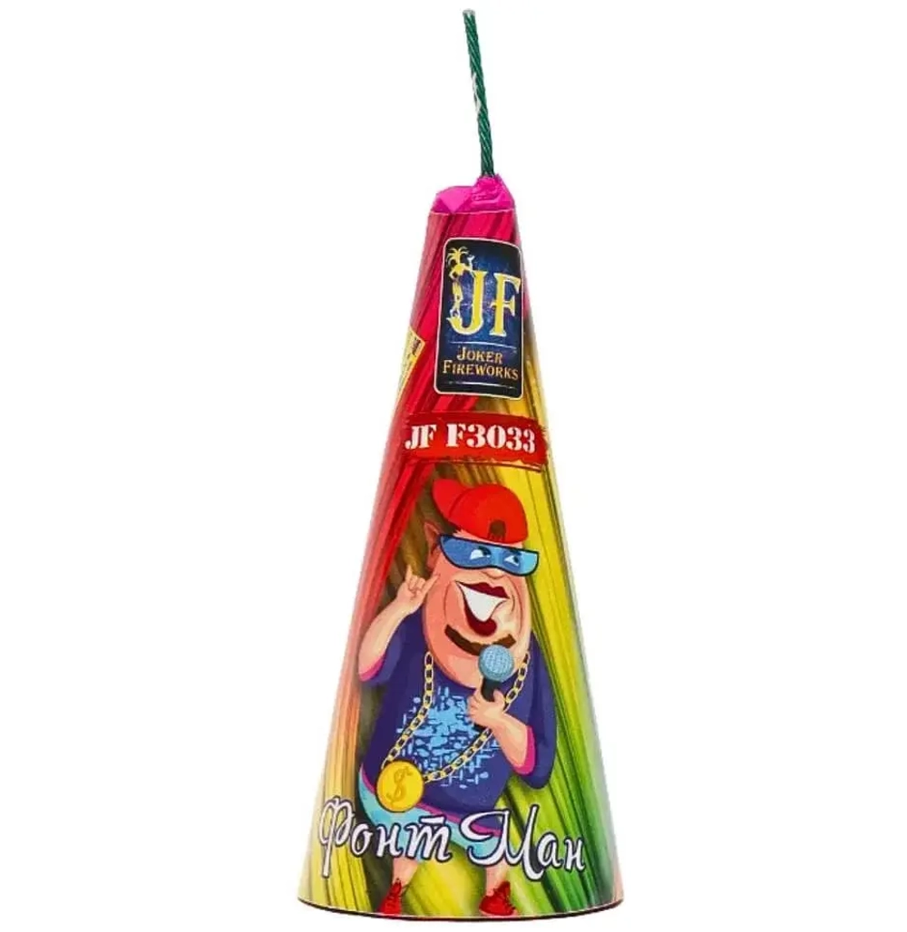 Фонтан "Фонт Ман" (JF F3033) от Joker Fireworks, 20 сек