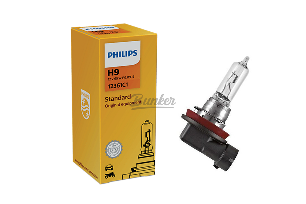 Лампа 12V H9 Philips 65W