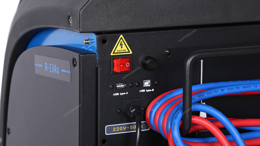 NORDBERG (NF21) Установка автомат для заправки и диагностики автомобильных кондиционеров с принтером