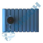 Емкость цилиндрическая горизонтальная с дыхательным клапаном Анион 3200 л. горизонтальная (2400x1350x1720см;синий) - арт.559417