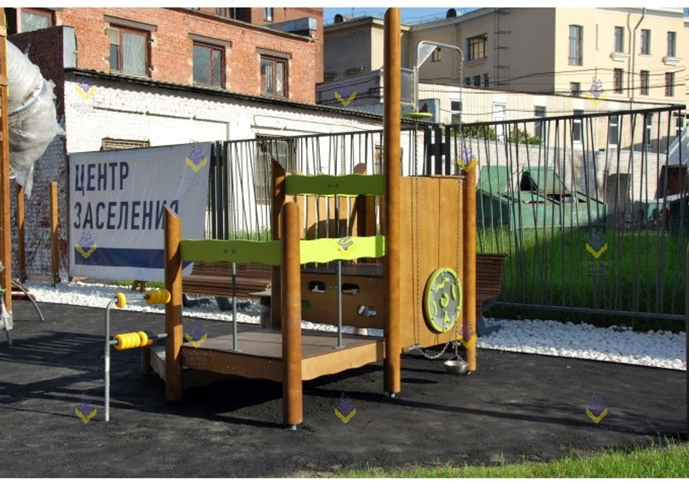 Игровой дворик Оазис мини