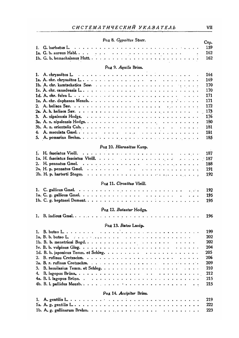 Фауна СССР. Птицы. Том 1. Дневные хищники | Б.К. Штегман