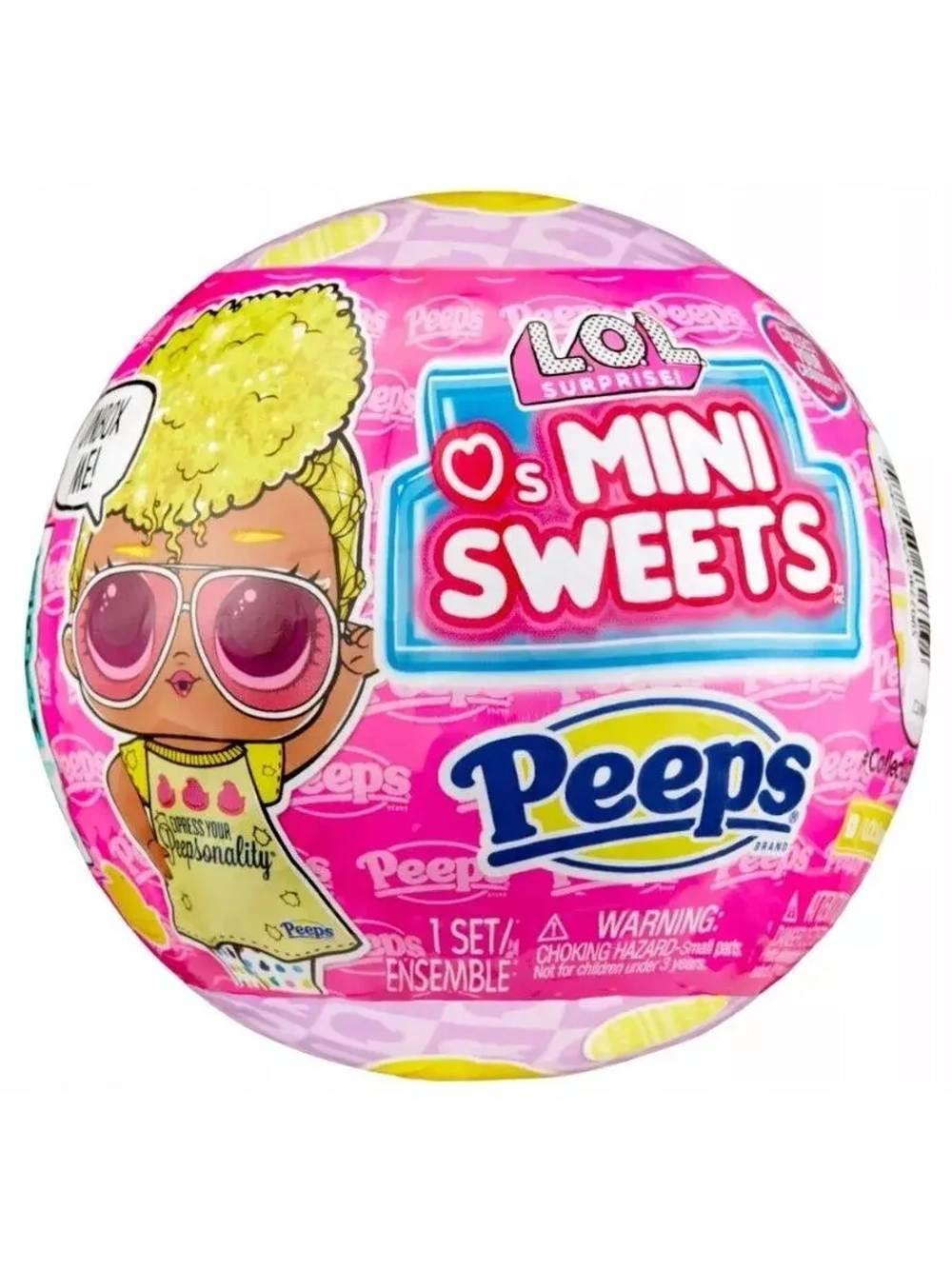Кукла Лол в шаре Lol Mini Sweets Peeps маленькая оригинал