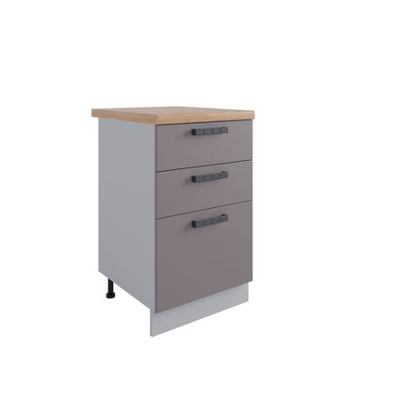 Кухня Модуль СЯБ 500 Ройс Грей Софт