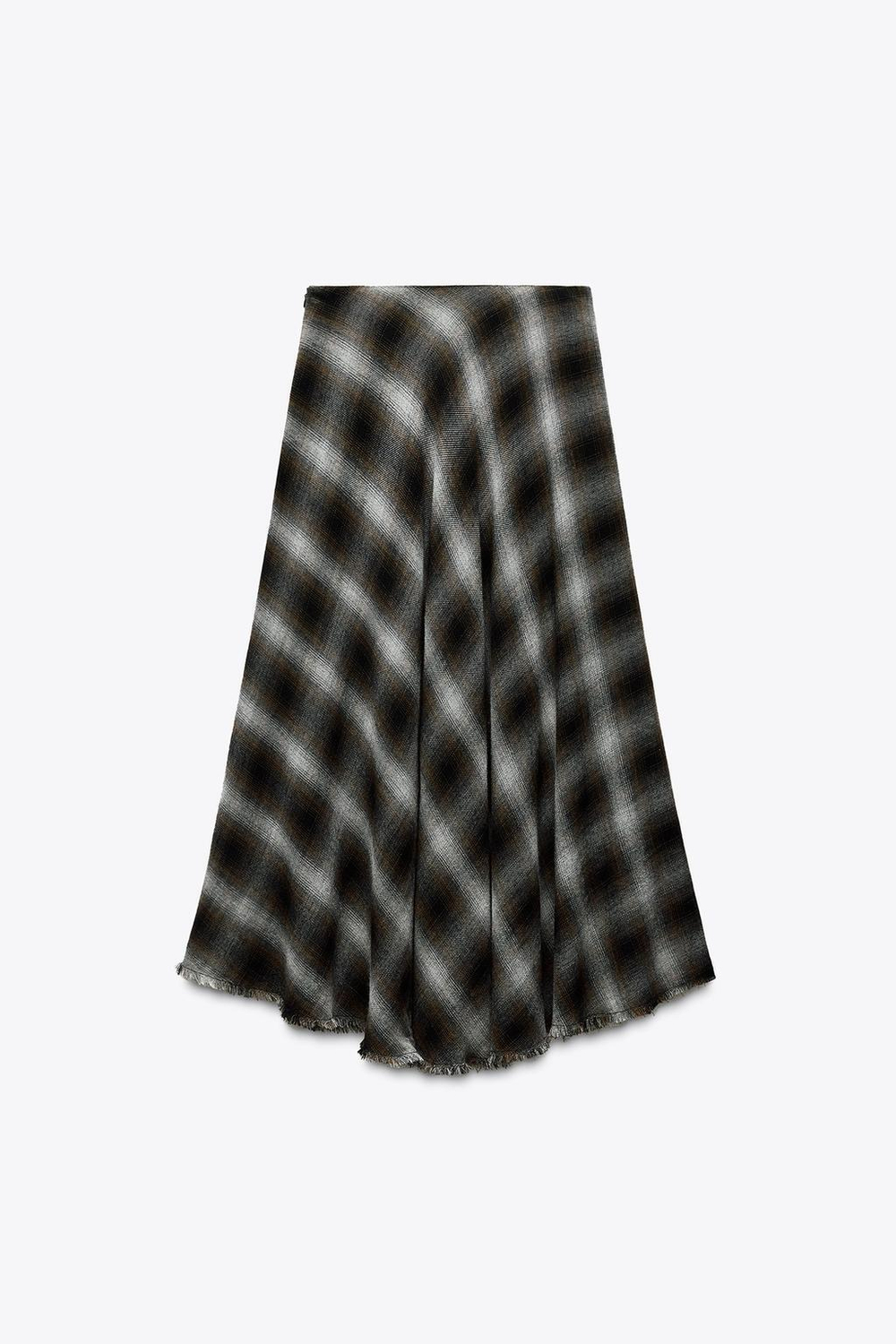 Юбка миди в клетку — zw collection
