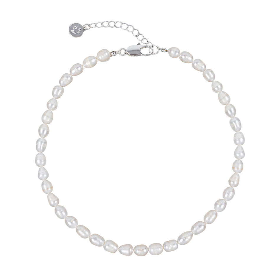 Колье Fiore Luna String of Pearls Сarabiner BL4501 S