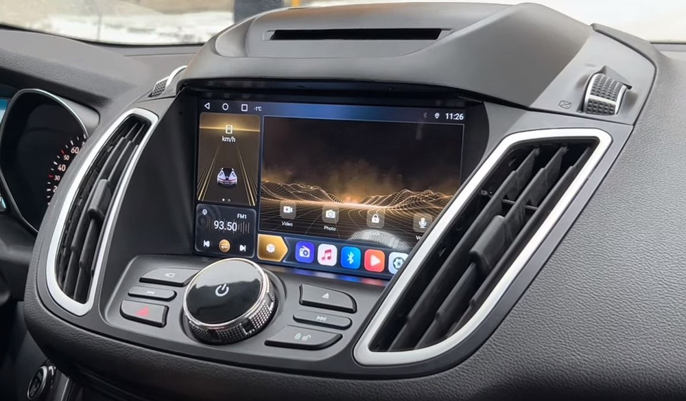 установочный комплект FORD Kuga II 2013+, рамка + проводка KB-SF-9203-1 (низкие комплектации)