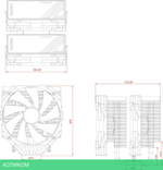 Кулер для процессора ID-Cooling FROZN A720 Black