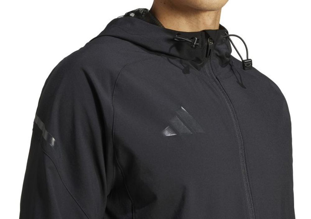 Мужская теннисная кофта Adidas Tiro 25 Pro Vis Tech Travel - черный