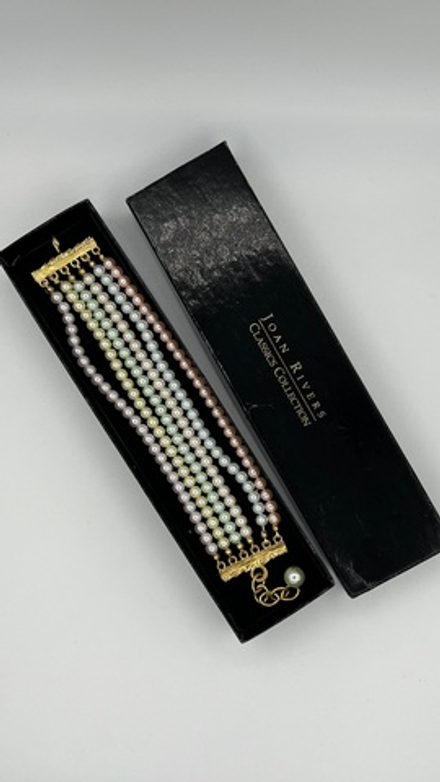 Браслет с разноцветными бусинами Joan Rivers