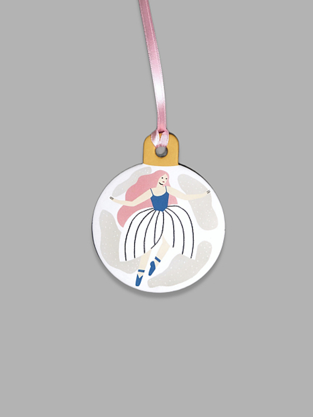 Открытка-украшение Балерина