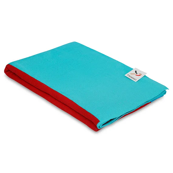 Плед из хлопка по мотивам нанайских орнаментов из коллекции cultural heritage, 130х180 см