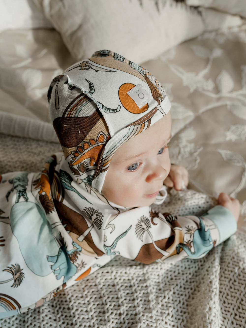 Чепчик Mjölk Dinoworld, уценка