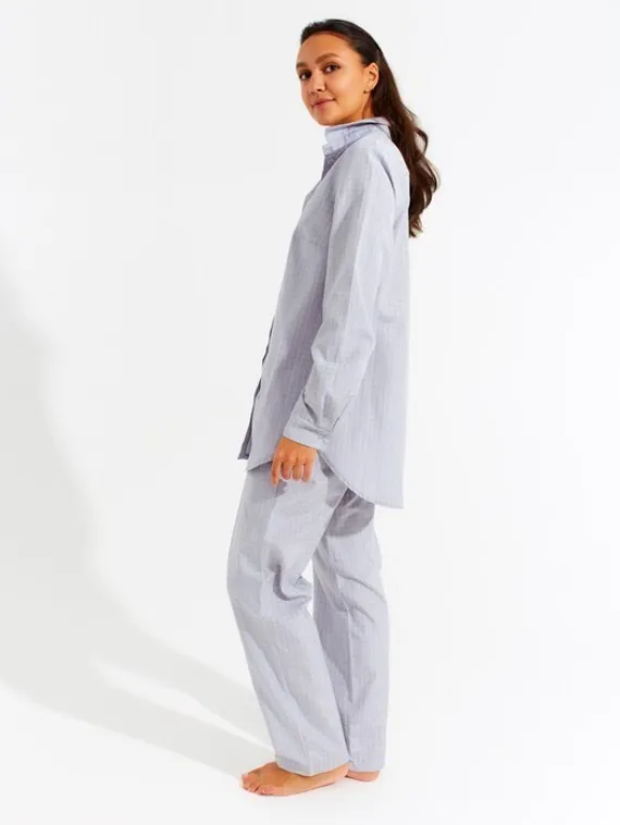 Брюки женские MINAKU: Home collection цвет серый, р-р 42