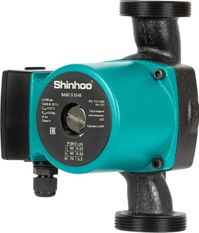 Циркуляционный насос SHINHOO BASIC S 32-6S 180