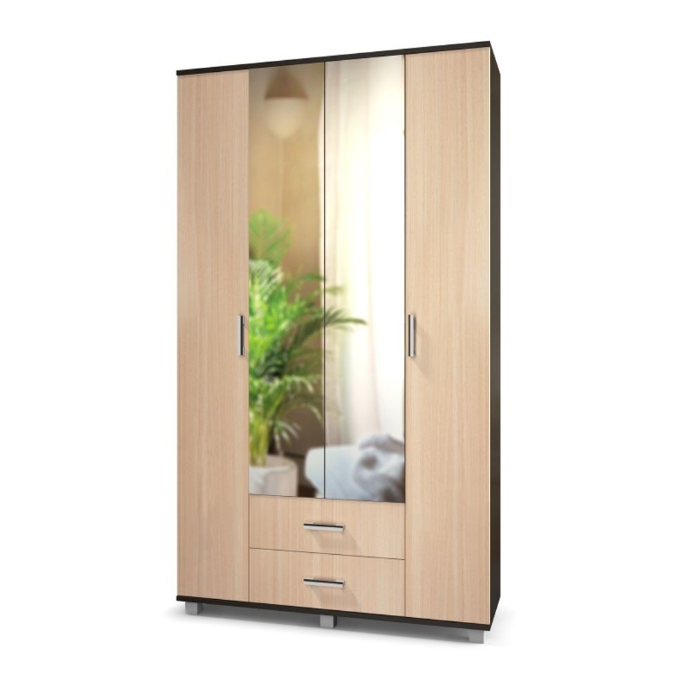 Прихожая "Карина" № 4 (ясень анкор темный/ясень анкор светлый), ЛДСП, Модериум, г. Ижевск