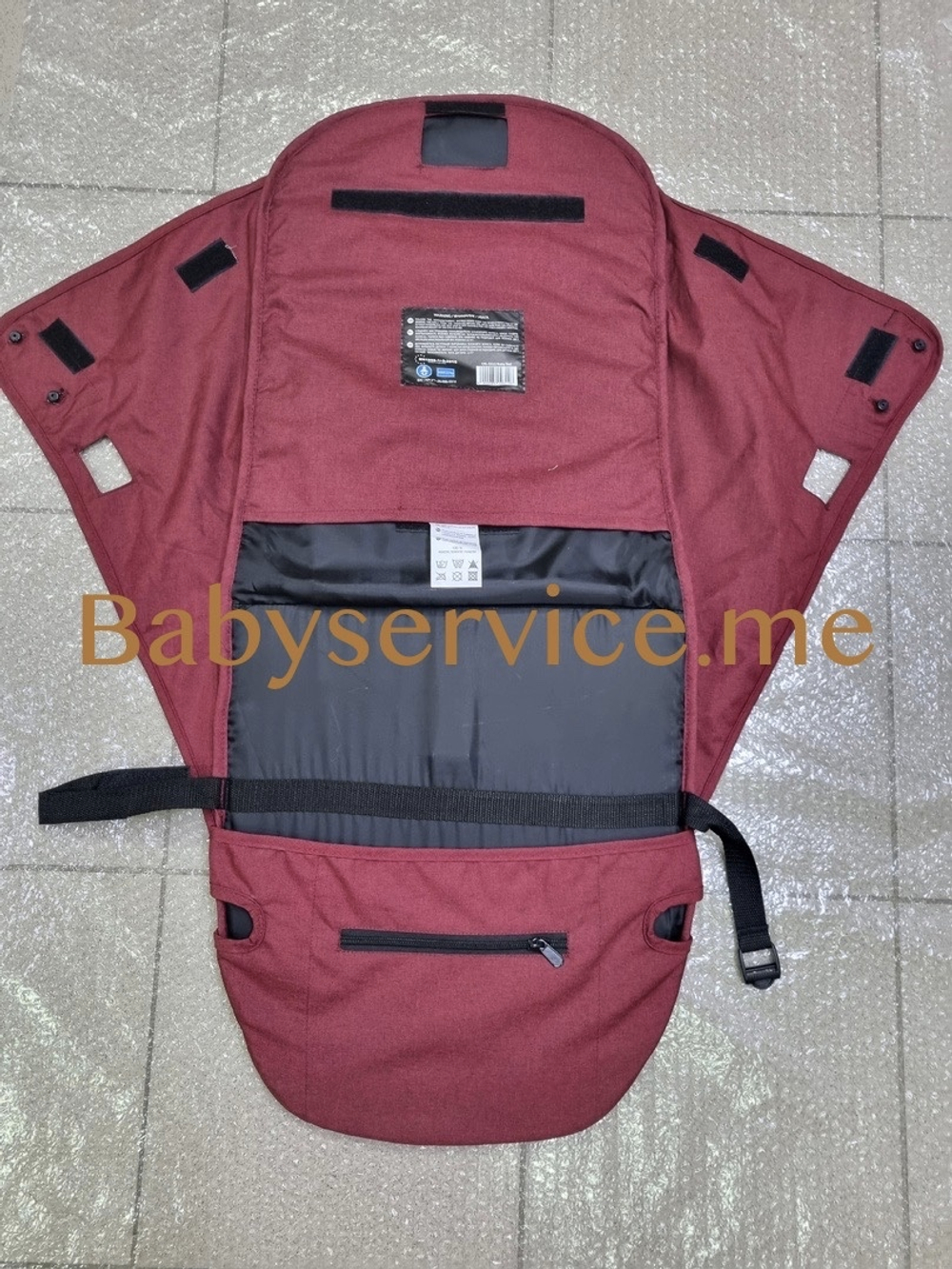 Текстиль Carrello Vista бордовый