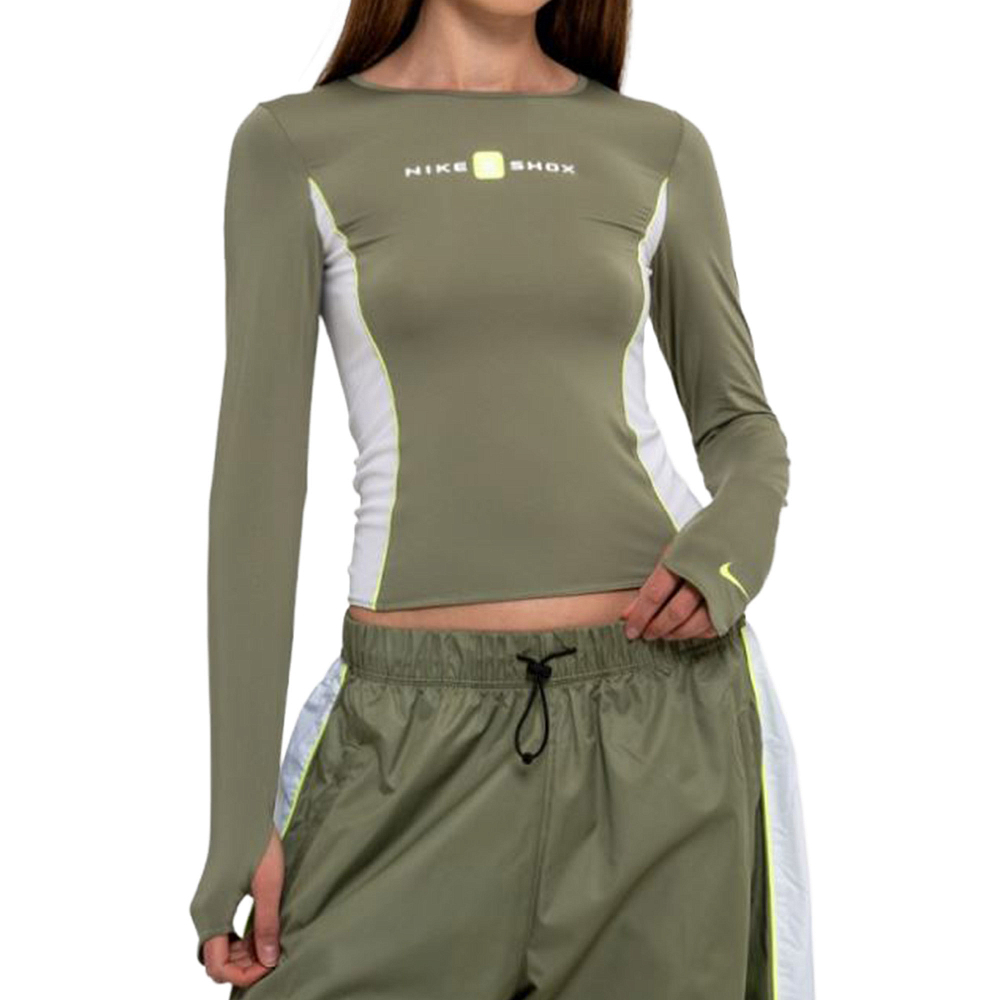 Женский лонгслив Nike Sportswear Long-Sleeve Top Shox
