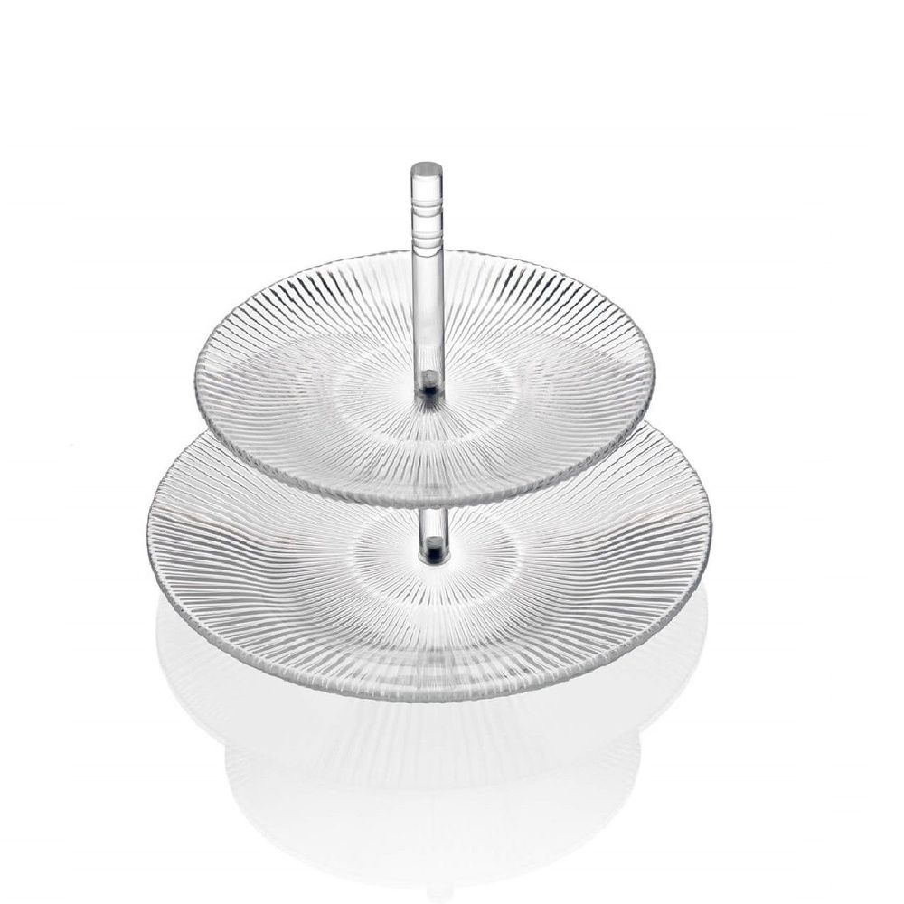 Этажерка двухъярусная Diamante (24.5 см)