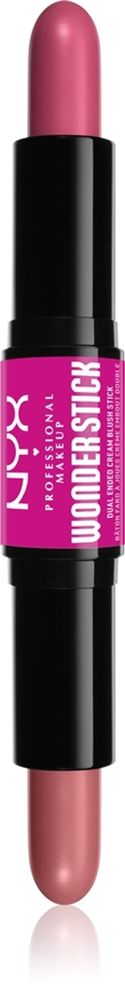 NYX Professional Makeup Wonder Stick Cream Blush - Двусторонний контурный стик, 2× 4 g