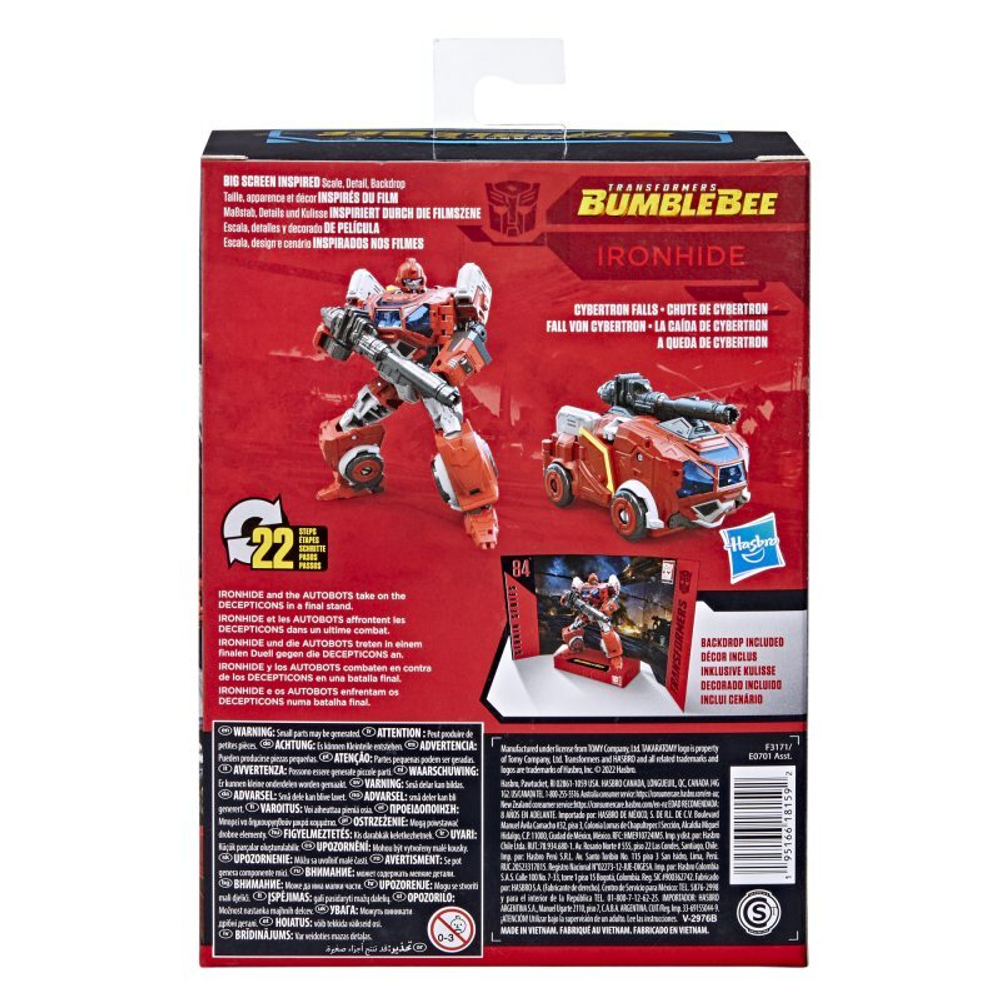 Hasbro Transformers Studio Series — Фигурка Ironhide Deluxe F3171