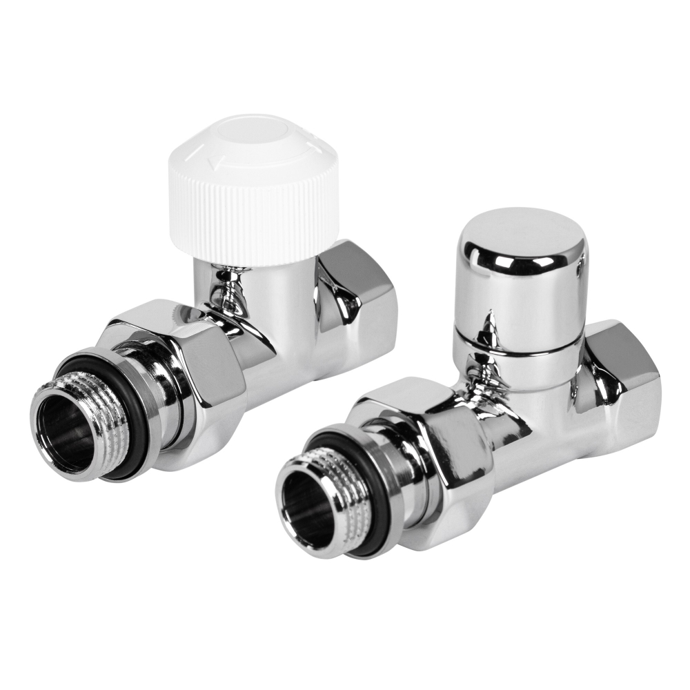 Набор термостатический для радиатора прямой Royal Thermo Design 1/2quot;М30х1,5 (Хром)