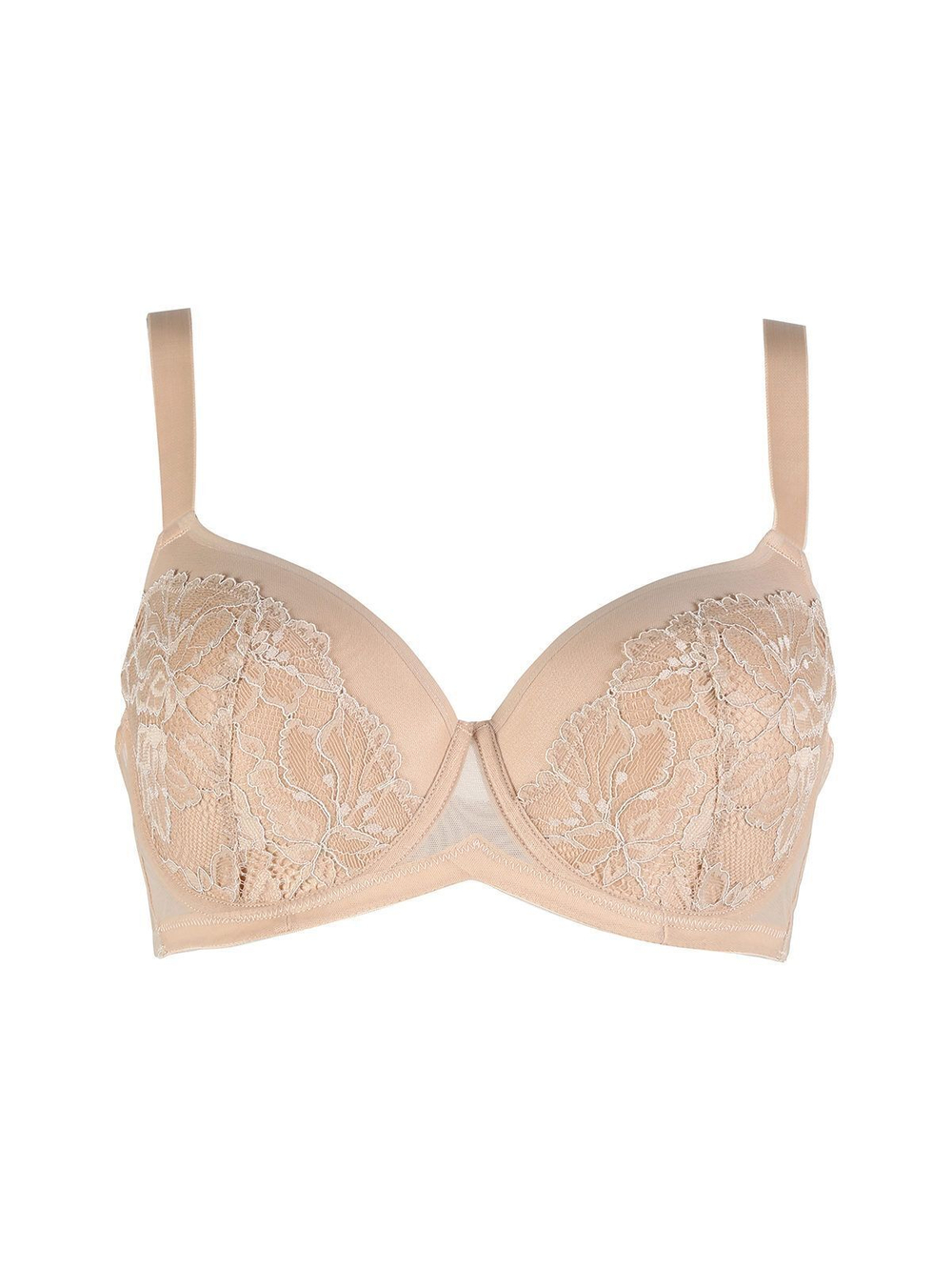 Бюстгальтер-балконет Priscilla (Размер: 5C) (Цвет: телесный)