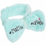 Повязка на голову «New collection Vostok - Счастье есть», цвет розовый, голубой и сиреневый, 20*6см ( упаковка белый ZIP пакет )