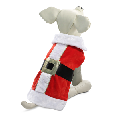 Попона "костюм деда мороза" m, красный, размер 30см, серия new year, triol