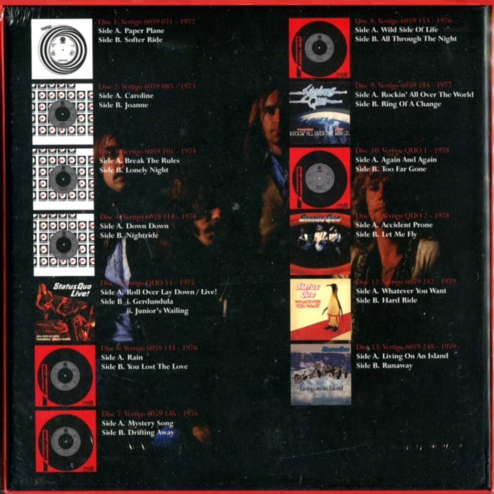 Status Quo / The Vinyl Singles Collection 1972-1979 (Limited Edition)(13x7" Vinyl Single)