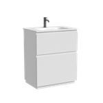 Тумба напольная SANCOS Folk Floor, 690х445х850, c двумя ящиками оснащенными доводчиками, Bianco, арт.FL70FW