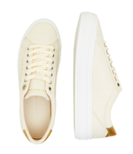 Кроссовки CANVAS Tommy Hilfiger - бежевый(FW0FW07682)