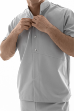 Костюм халат мужской Classic, поло и прямые брюки