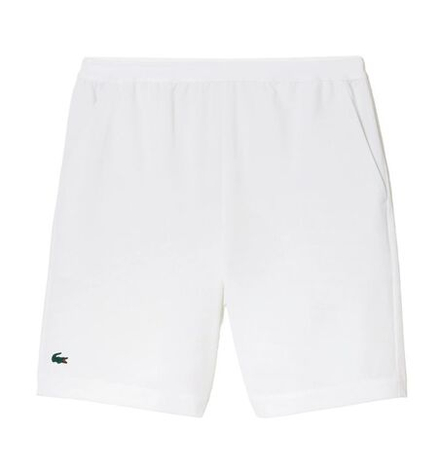 Мужские теннисные шорты Lacoste Sweatsuit Ultra-Dry Regular Fit Tennis Shorts - белый