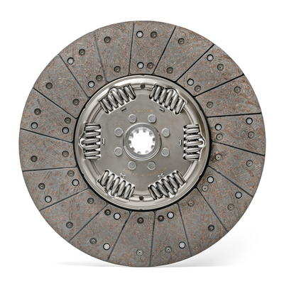 Диск сцепления ведомый, КамАЗ, с  КПП-154, для лепестковой корзины MFZ-430, d=430мм (ан. 206-1601130)