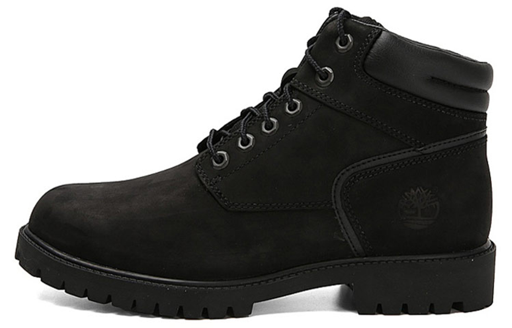 Timberland Heritage Casual Walking Wide Fit Boots "Black Nubuck "