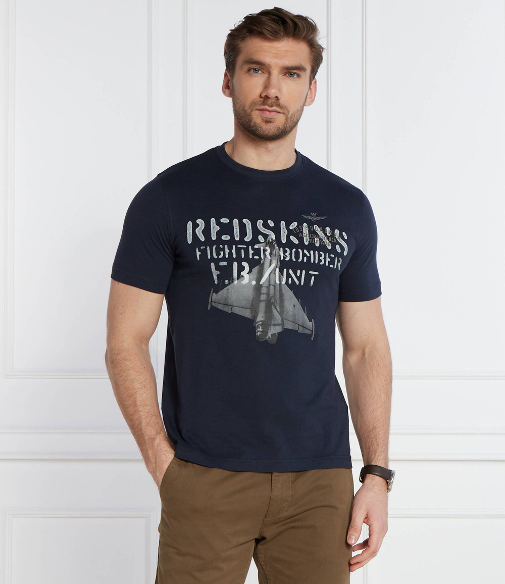 Футболка Aeronautica Militare - темно-синий(TS2212J641)