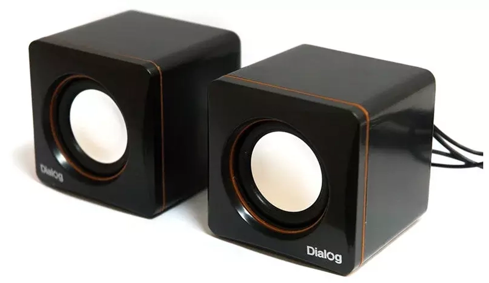 Колонки Dialog AC-04UP black/orange