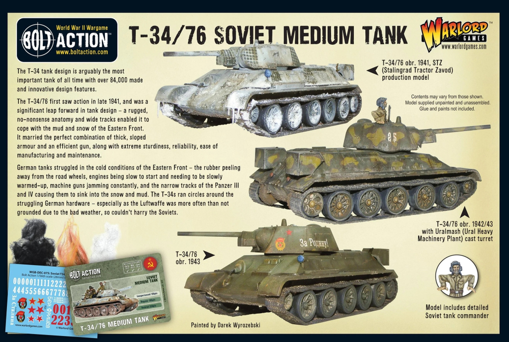 T34/76 Medium Tank
