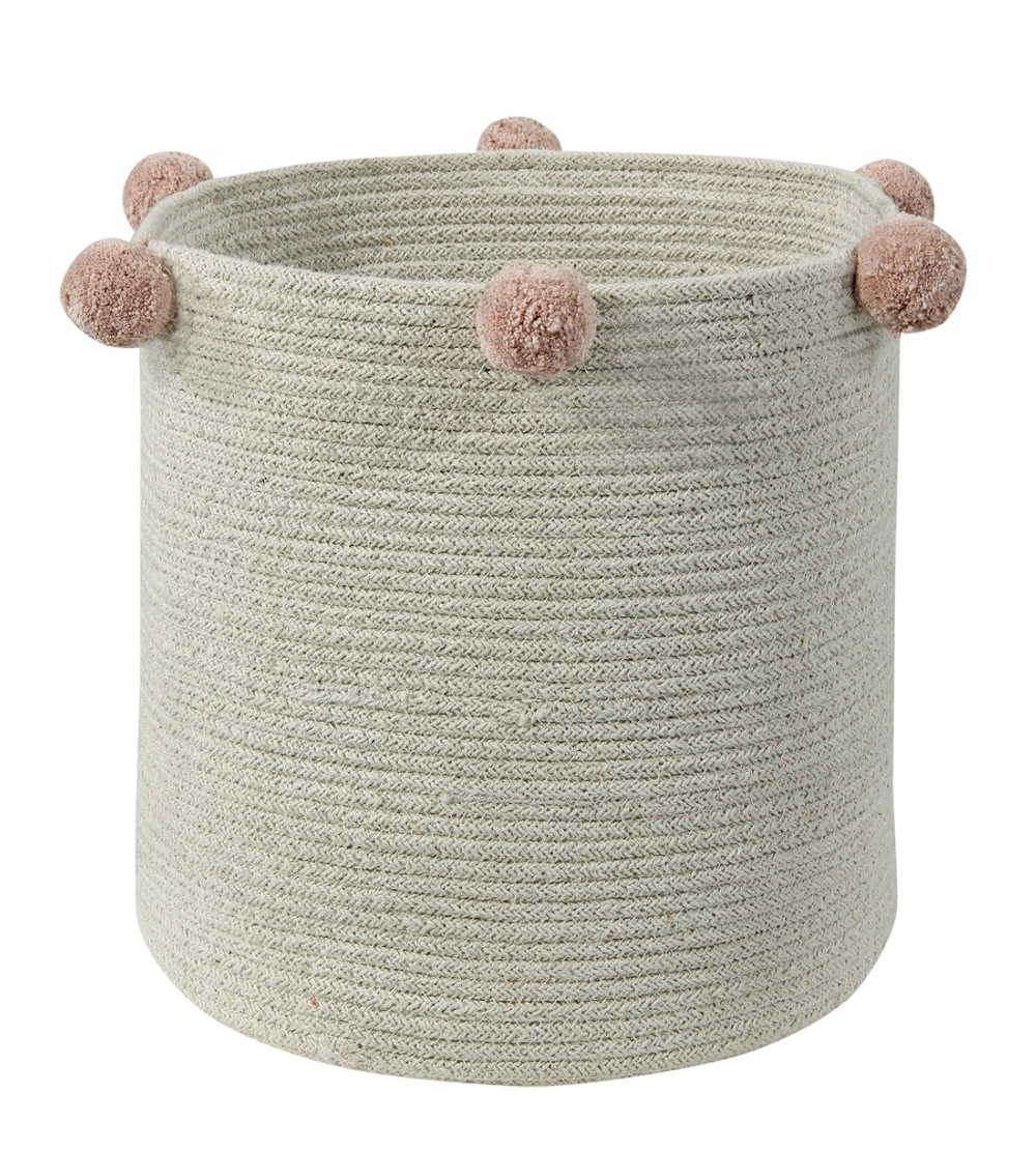 Корзина Lorena Canals Bubbly Natural Nude (30 x Ø30 см)