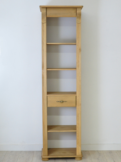 Витрина Сюзанна из сосны, бейц