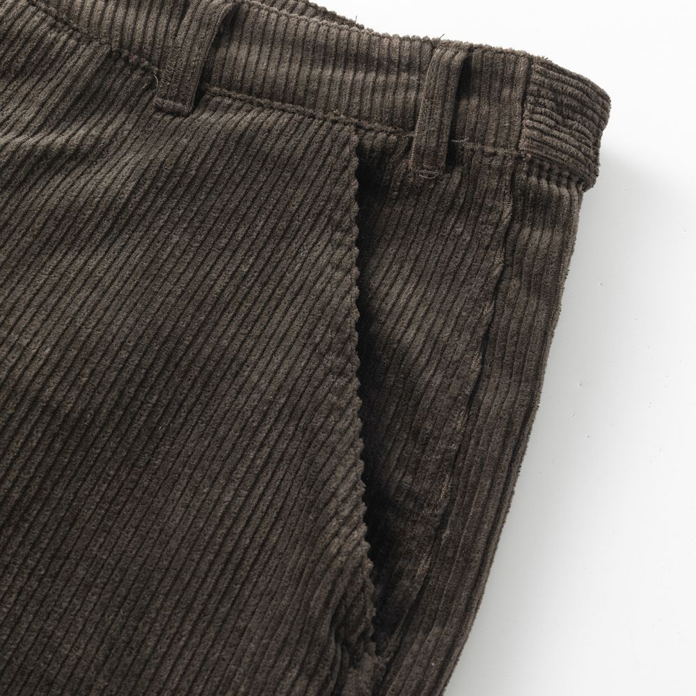 Шорты Ymkashix Nineties Velvet темно-коричневые