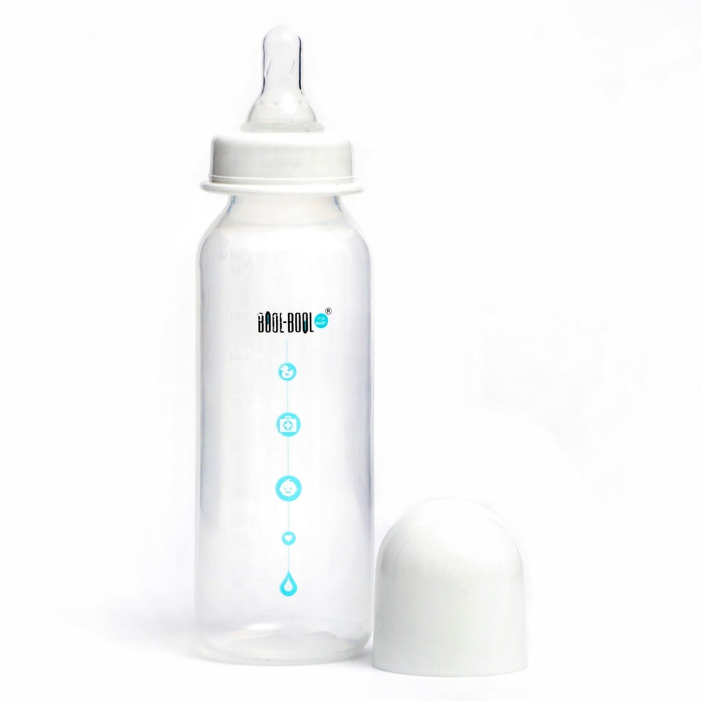 5073674 Бутылочка для кормления SIMPLE MED, классика, 250 мл., от 0 мес., медленный поток