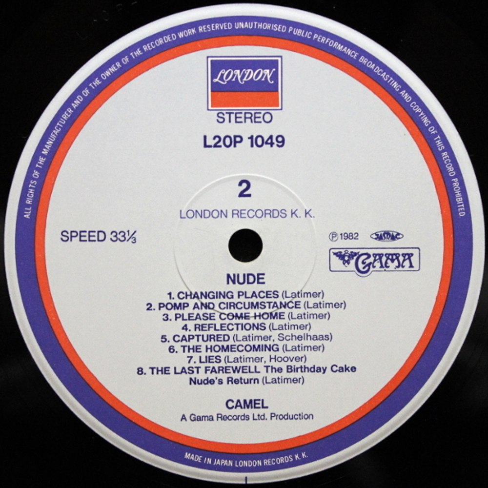 Camel / Nude (LP)